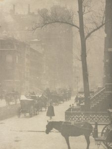 The Street, Design for a Poster (fotogravura) de Alfred Stieglitz