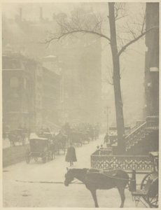 A Rua, Quinta Avenida de Alfred Stieglitz