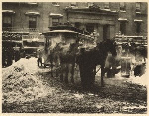O Terminal, 1893. de Alfred Stieglitz