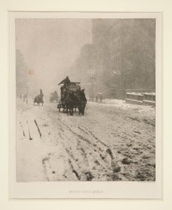 Inverno - Quinta Avenida de Alfred Stieglitz