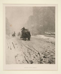 Inverno - Quinta Avenida de Alfred Stieglitz