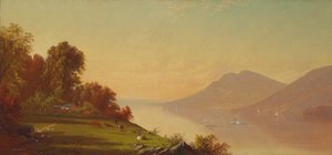 Tarde no Hudson, 1867