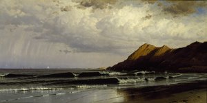 Time and Tide, c.1873 (óleo sobre tela) de Alfred Thompson Bricher