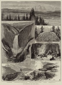 O parque yellowstone, américa do norte