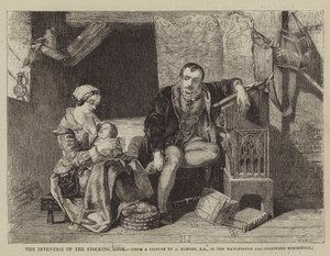 A invenção do tear de meia de Alfred W. after Elmore