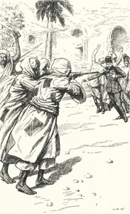 Assassinato do general Charles George Gordon pelos mahdistas, Cartum, Sudão, 1885