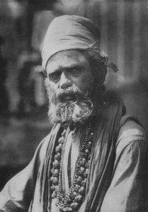 Um Sanywassi hindu ou asceta religioso, c1890, 1910