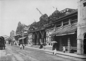 Um templo hindu, Pettah, Colombo, c1890, 1910