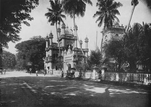 Uma mesquita maometana, Cinnamon Gardens, Colombo, c1890, 1910