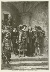 Cinq Mars e De Thou levaram à execução de Alfred de Vigny