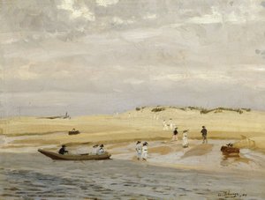 Figuras na praia