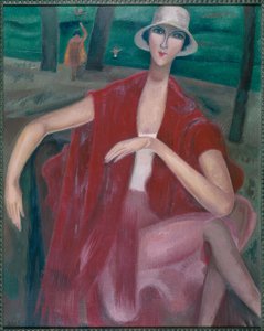 Mulher em Rot am Ufer