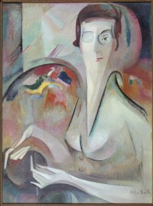 Autorretrato Alice Bailly
