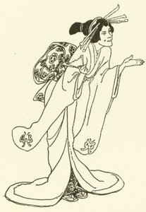 Ilustração para A História de O Mikado (gravura) de Alice Bolingbroke (after) Woodward