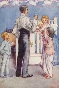 Sr. Darling apenas a fingir (cor litho) de Alice Bolingbroke (after) Woodward