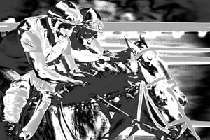 Saratogoa Trials, 2015 (fotografia repintada à mão)