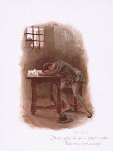Paredes de pedra não fazem uma prisão, de Some Old Love Songs publicada por Hildesheimer & Faulkner, 1892
