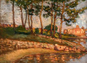 No sul da França, ca. 1905-1906. de Alice Pike Barney
