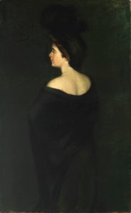 Laura em preto de Alice Pike Barney