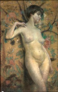 Nu contra ecrã de Alice Pike Barney