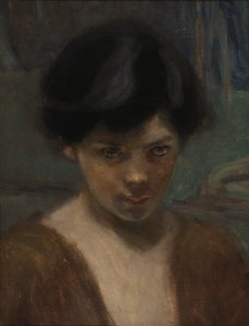 Estudo Cabeça de um rapaz de Alice Pike Barney