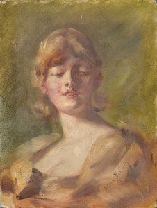 Estudo da Cabeça, ca. 1926. de Alice Pike Barney