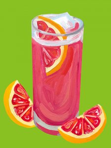Cocktail de toranja rosa de Alice Straker