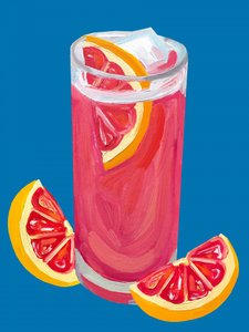 Cocktail de toranja rosa de Alice Straker
