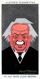 David Lloyd George, 1º Earl Lloyd-George, primeiro ministro britânico, 1926.
