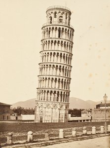Torre sineira, pisa de Alinari Brothers