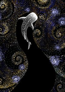 Tubarão-baleia: Noite Estrelada de Alirıza ÇAKIR