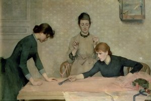 A classe de costura de Alix d Anethan