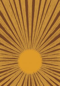 Sunburst Retro Quente de Aliya Putrus
