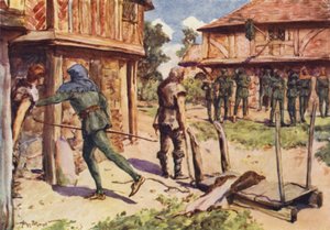 Robin Hood e seus homens alegres: como Robin Hood se tornou um fora da lei (lito colorido)