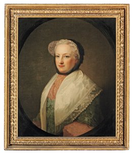Retrato de Anne Drelincourt, Lady Primrose (c.1709-1775) (óleo sobre tela) de Allan (follower of) Ramsay