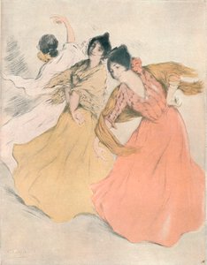 Dançarinos espanhóis, c1875-1903, 1903 de Allan Osterlind