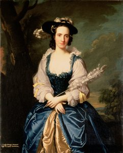 Retrato de Lady Mary Stewart, esposa de Kenneth Mackenzie, Lord Fortrose, 1749