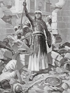 A princesa Chand Bibi defende Ahmadnagar de Allan Stewart