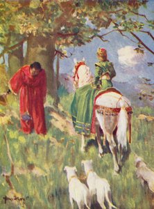 Thomas, o Rimador (litografia a cores)