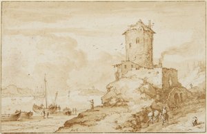 Paisagem de Allart van Everdingen