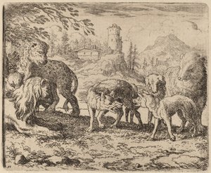 Reynard Condenado, provavelmente c. 16451656. de Allart van Everdingen