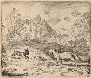 Reinard e o Coelho de Allart van Everdingen