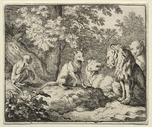 Reynard, a Raposa: Mais Falsos Testemunhos de Reynard de Allart van Everdingen