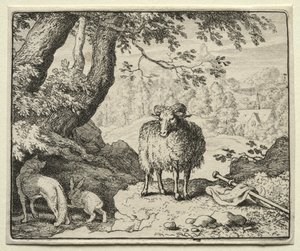 Reynard the Fox: Reynard retorna para casa. de Allart van Everdingen