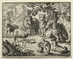 Reynard, a Raposa: A Chegada do Pacote de Allart van Everdingen