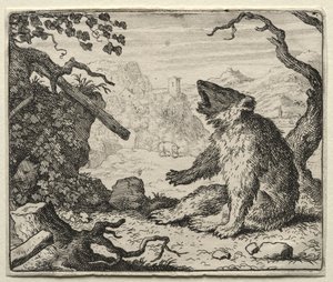 Reynard, a Raposa: O Urso Chama Reynard ao Tribunal de Allart van Everdingen