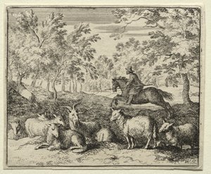 Reynard, a Raposa: A Perseguição do Cervo de Allart van Everdingen