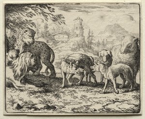 Reynard, a Raposa: A Condenação de Reynard de Allart van Everdingen