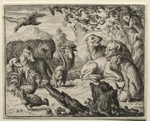 Reynard the Fox: O Tribunal Leonístico. de Allart van Everdingen