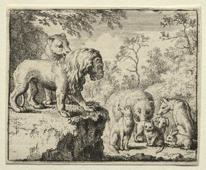 Reynard, a Raposa: O Perdão de Reynard de Allart van Everdingen